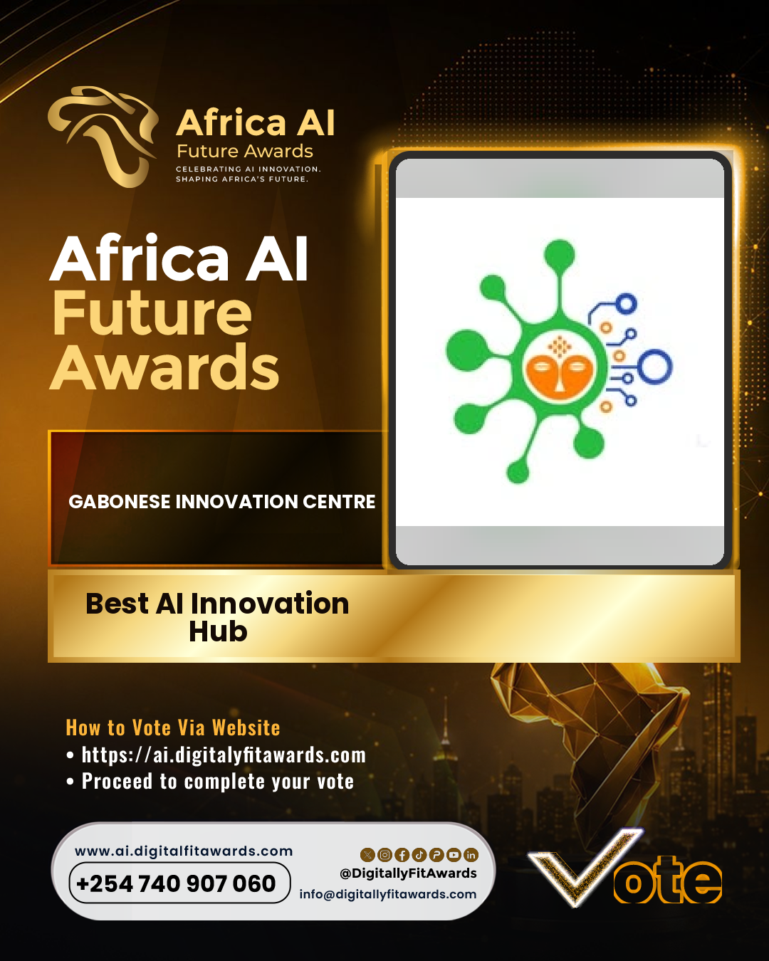 Gabonese Innovation Centre poster
