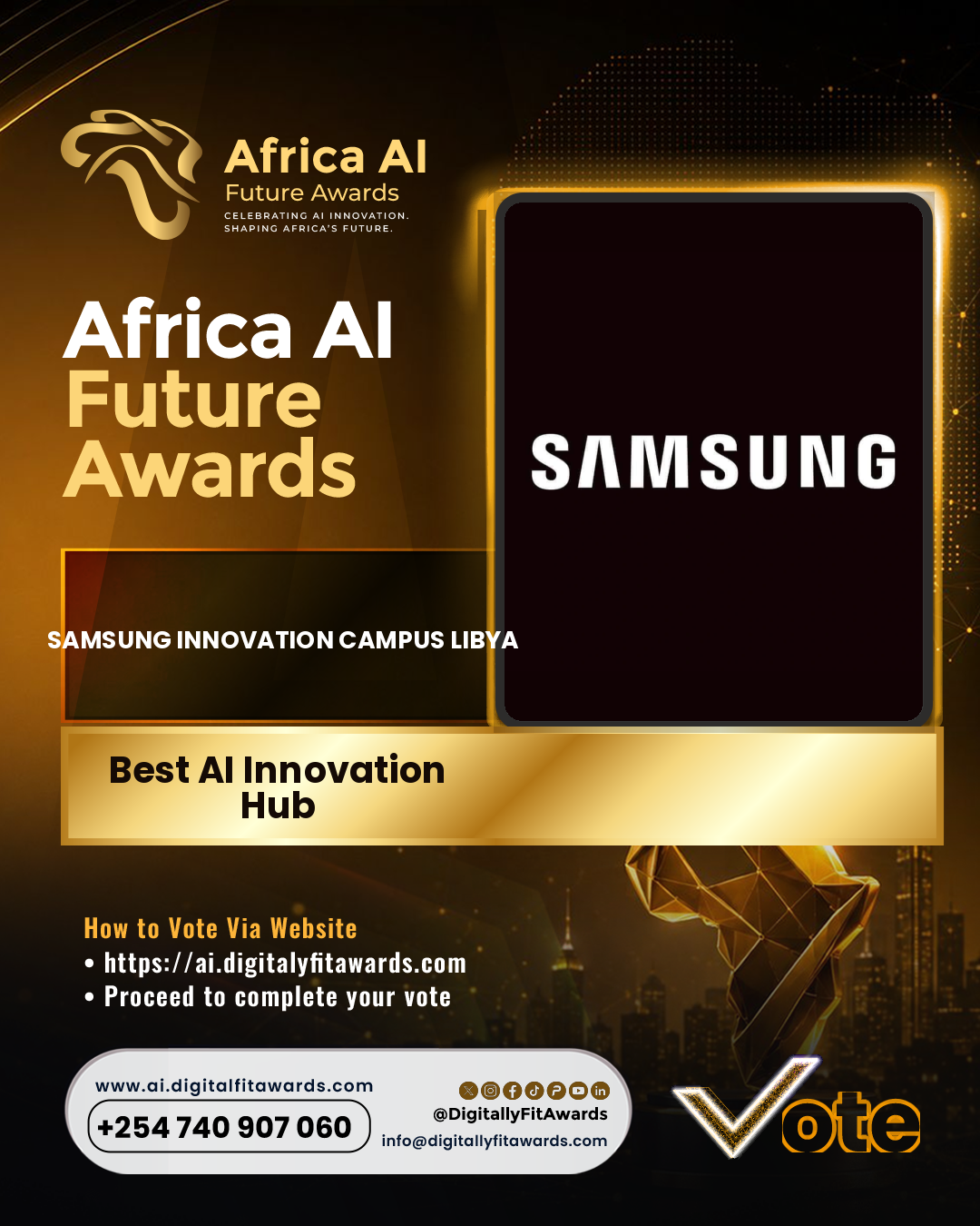 Samsung Innovation Campus Libya poster