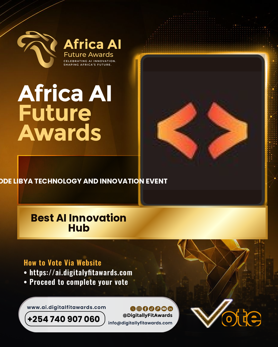 Code Libya Technology and Innovation Event poster