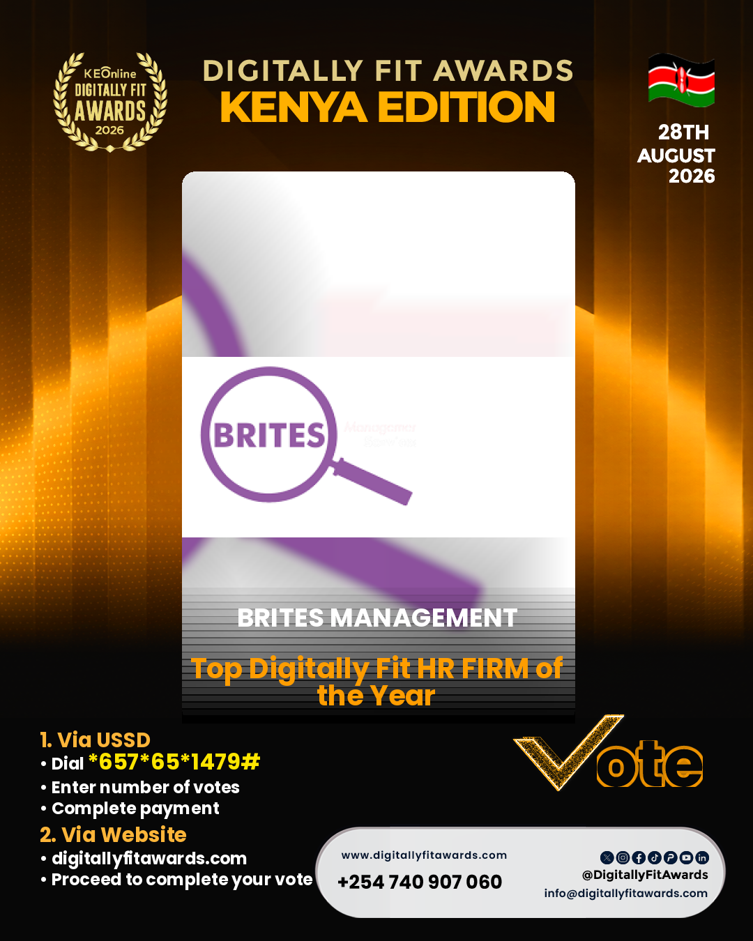 Brites Management poster