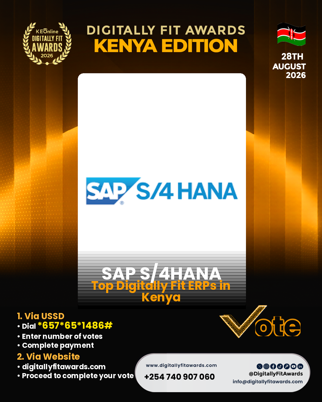 SAP S/4HANA poster