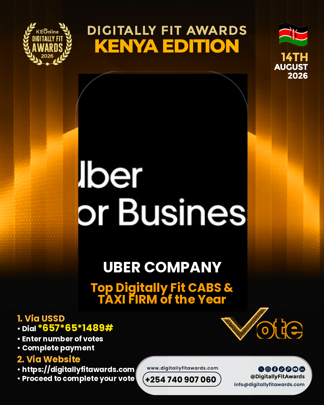 Uber Company poster