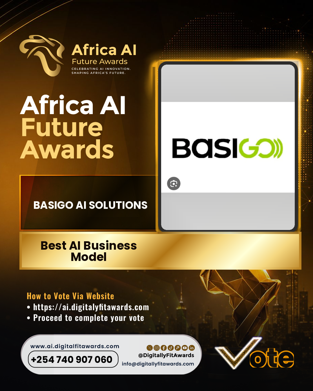 BasiGo AI solutions poster