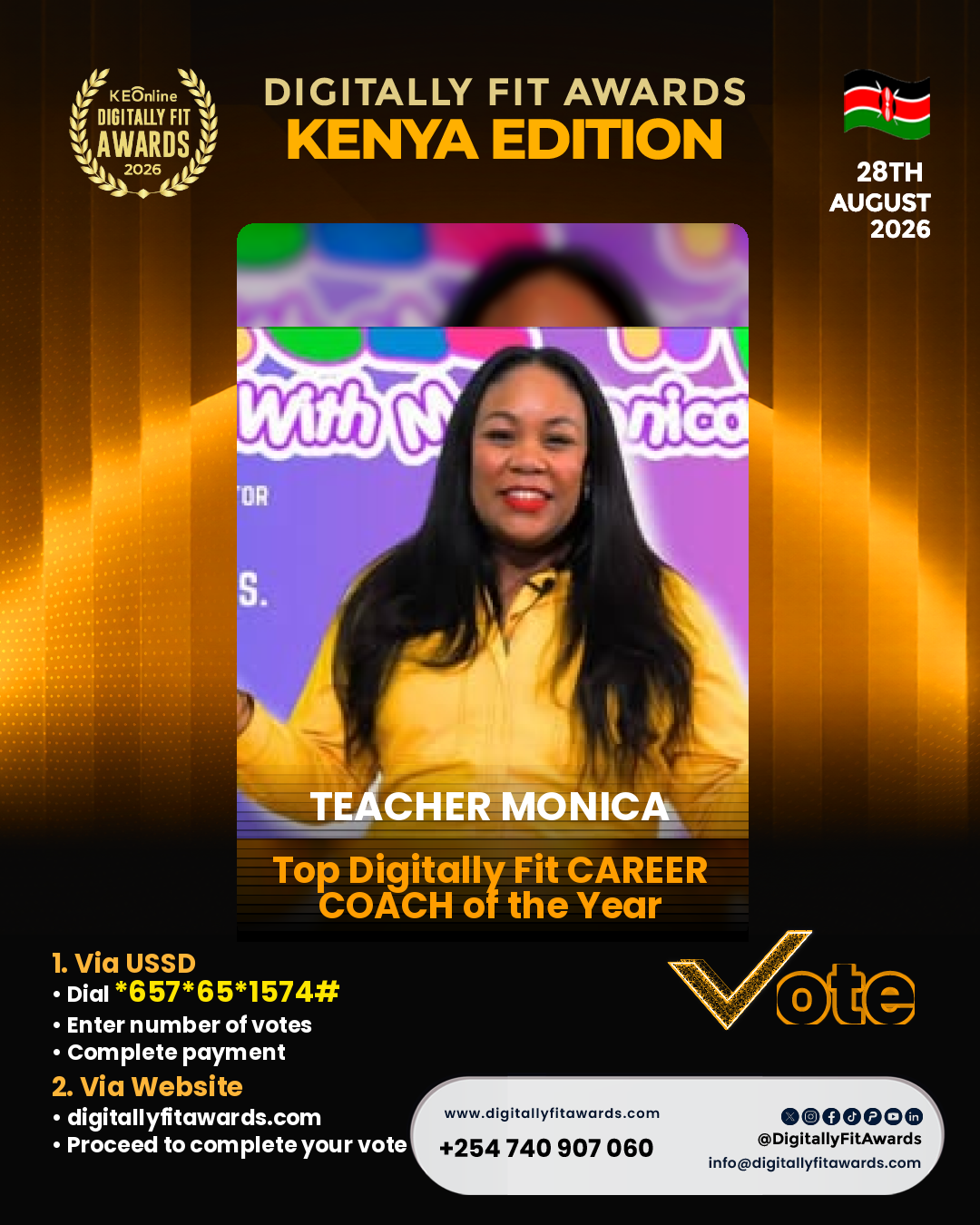 Teacher Monica poster