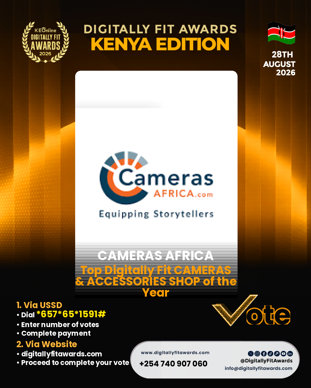 Cameras Africa poster