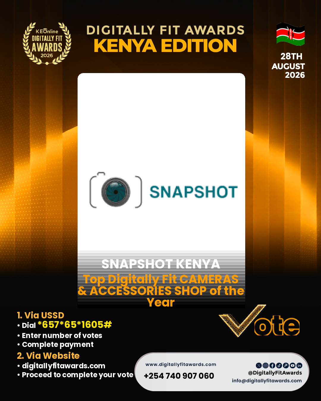 Snapshot Kenya poster