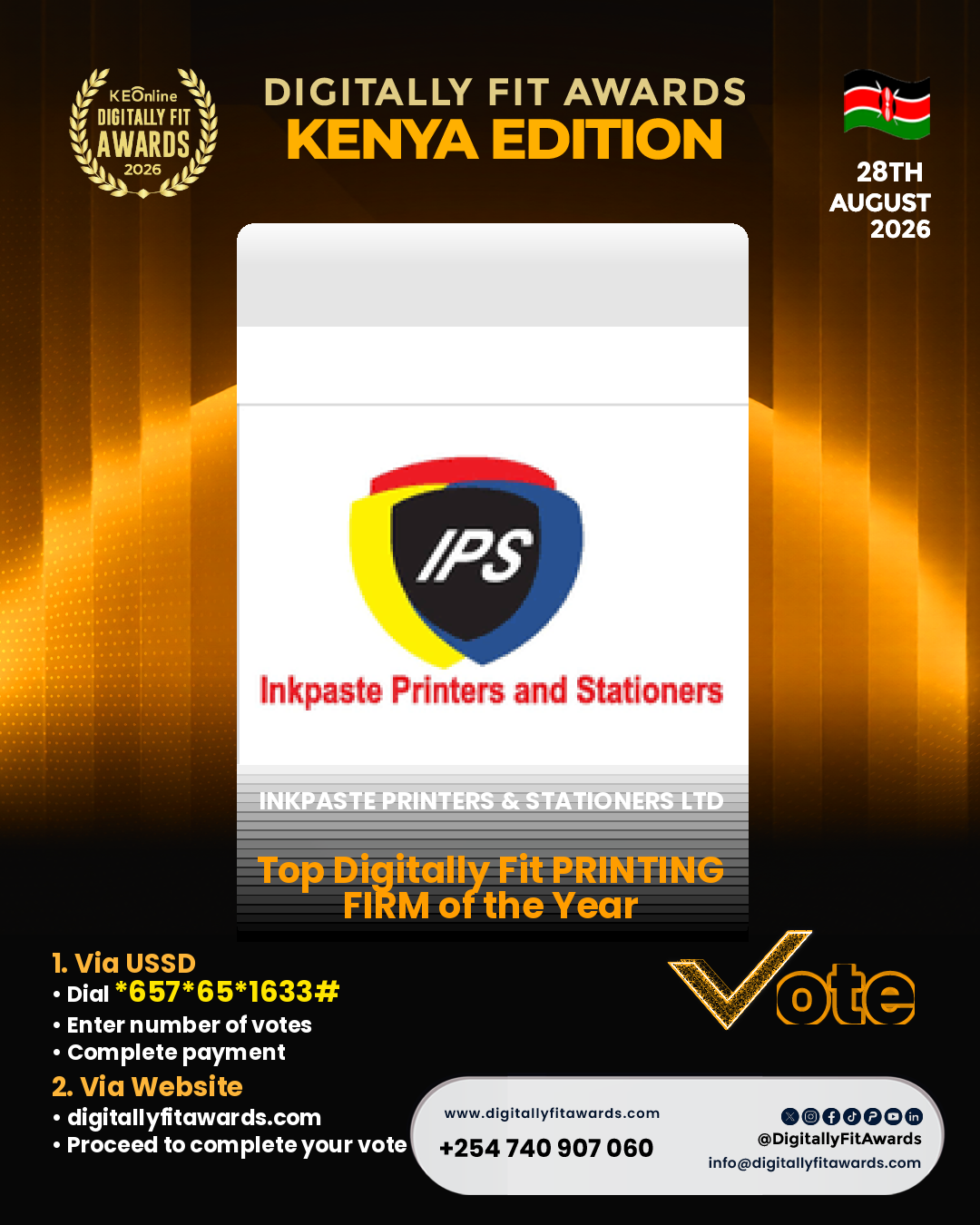 Inkpaste Printers & Stationers Ltd poster