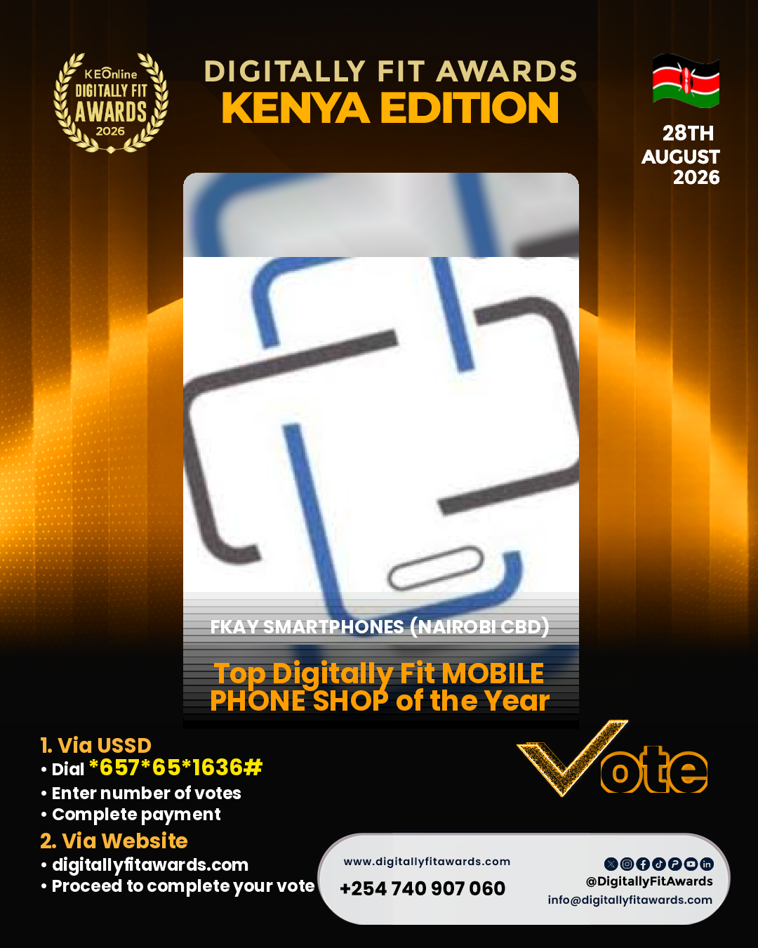 FKAY Smartphones (Nairobi CBD) poster