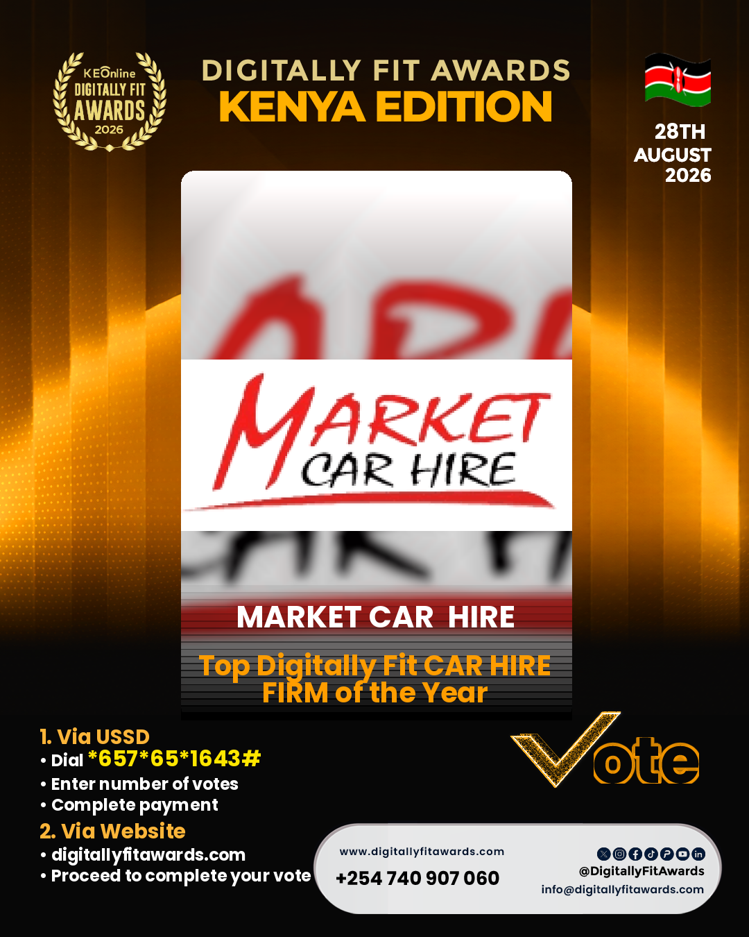 Market Car  Hire poster