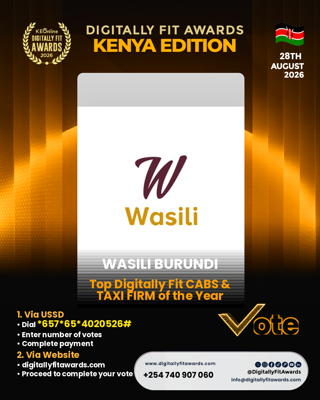 Wasili Burundi poster