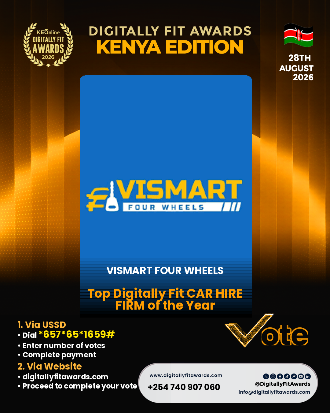 Vismart Four Wheels poster