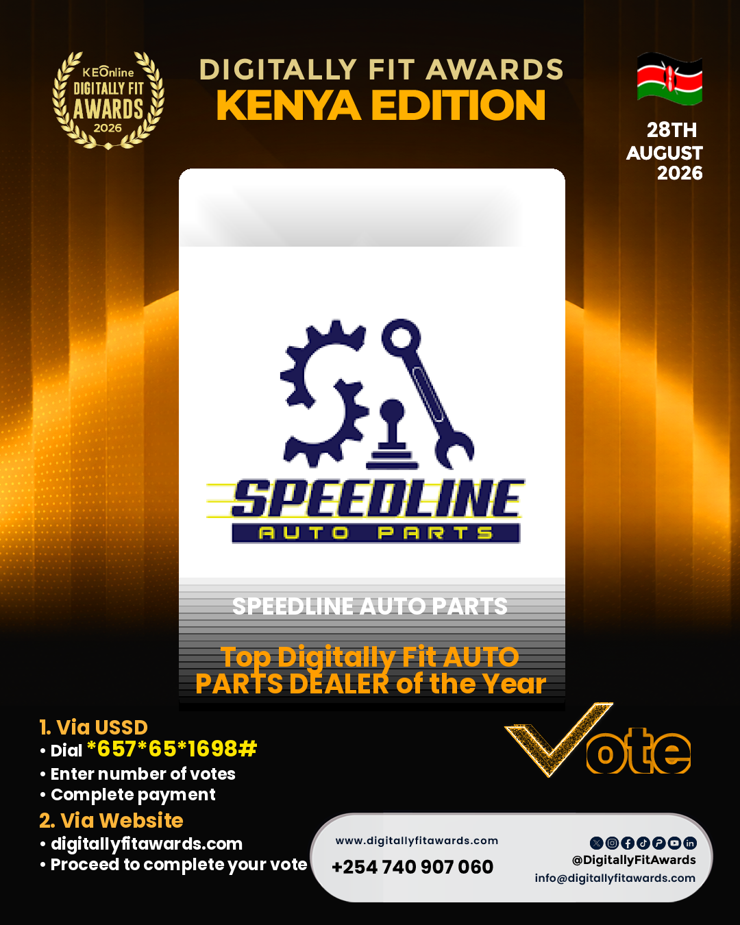 SpeedLine Auto Parts poster