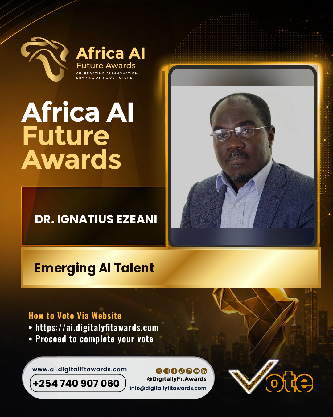 Dr. Ignatius Ezeani poster