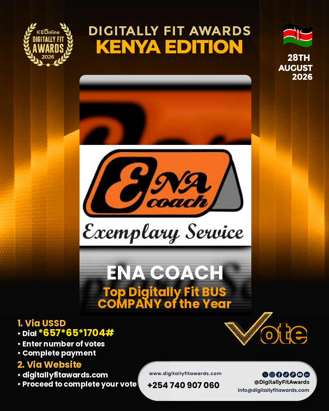 ENA Coach poster