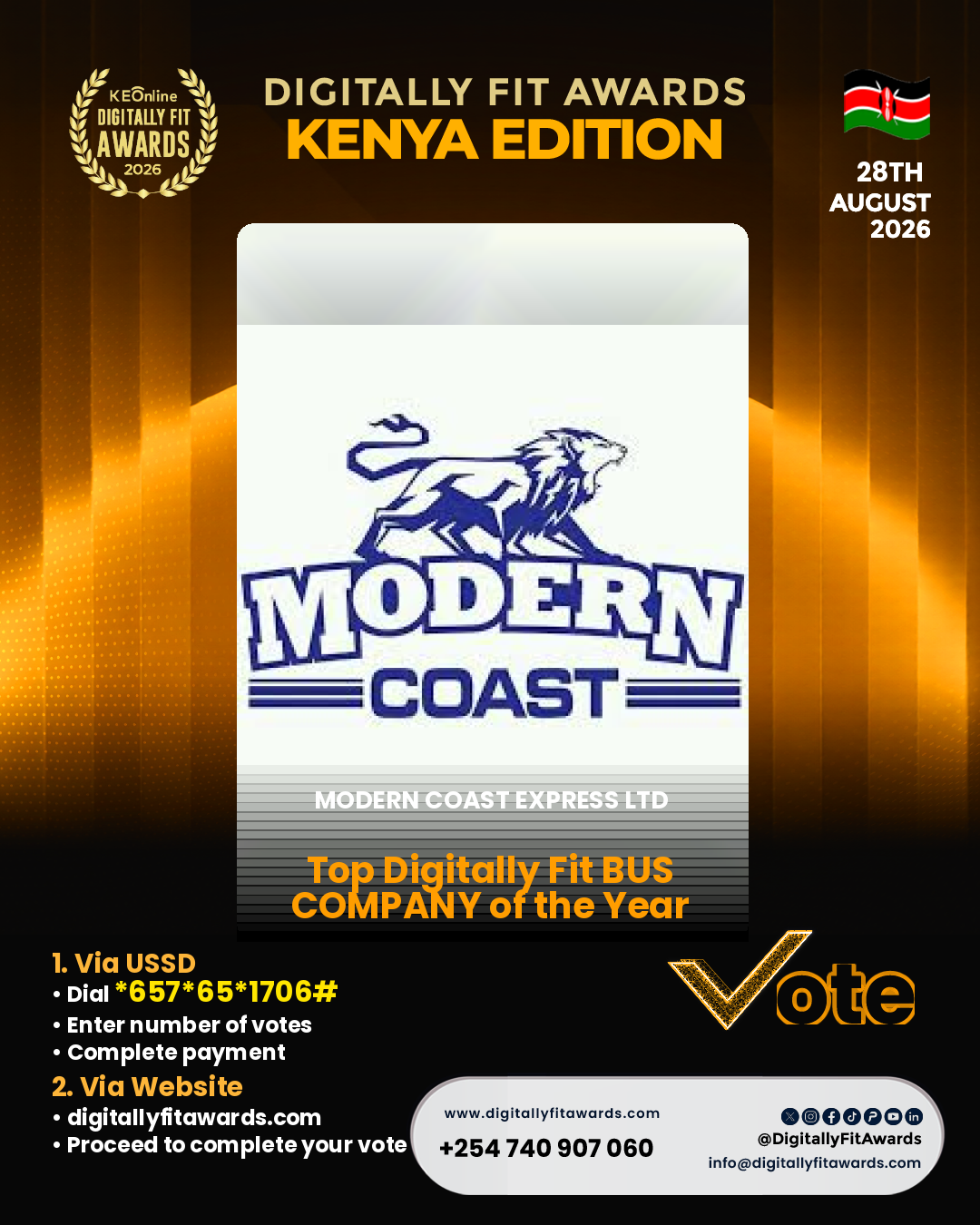 Modern Coast Express Ltd poster