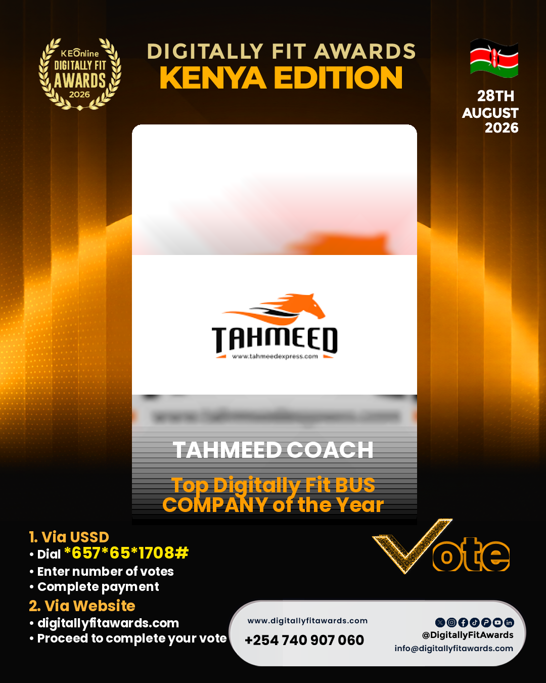 Tahmeed Coach poster