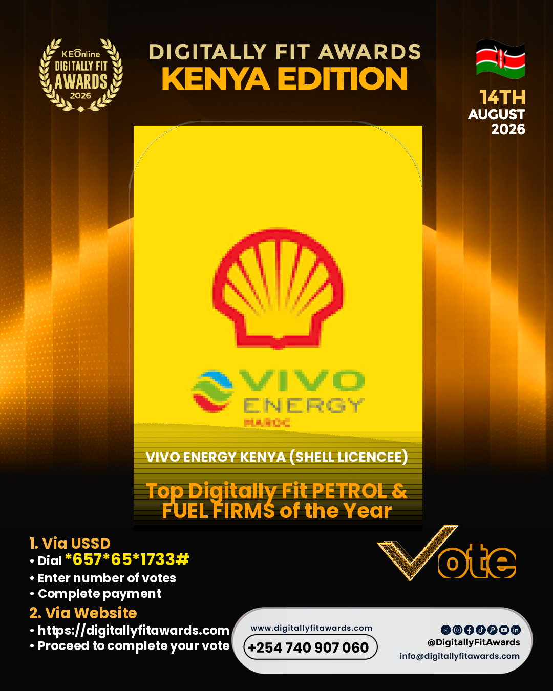 Vivo Energy Kenya (Shell Licencee) poster