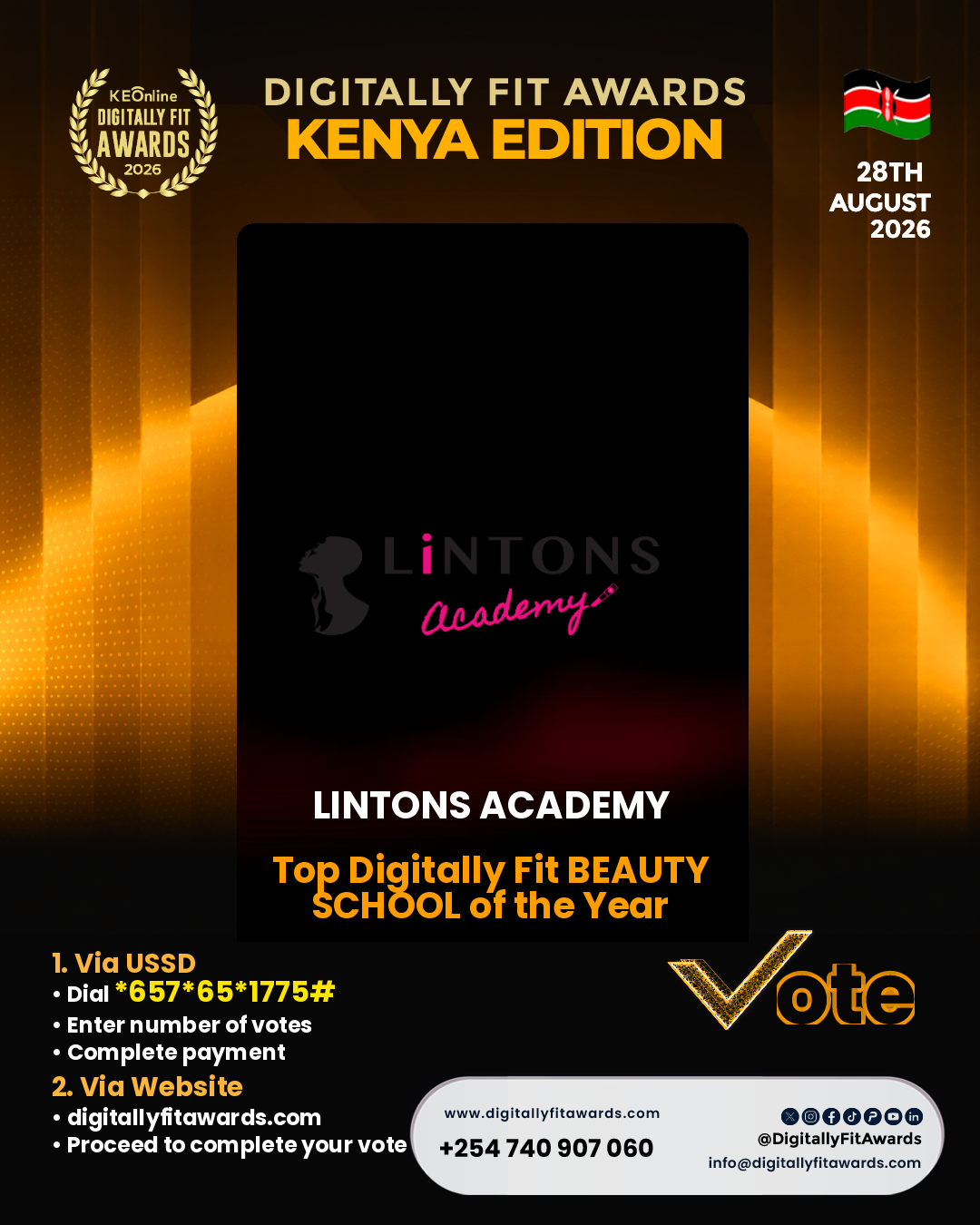 Lintons Academy poster