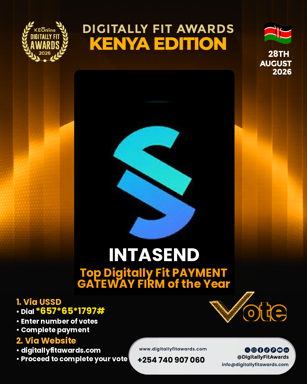 IntaSend poster