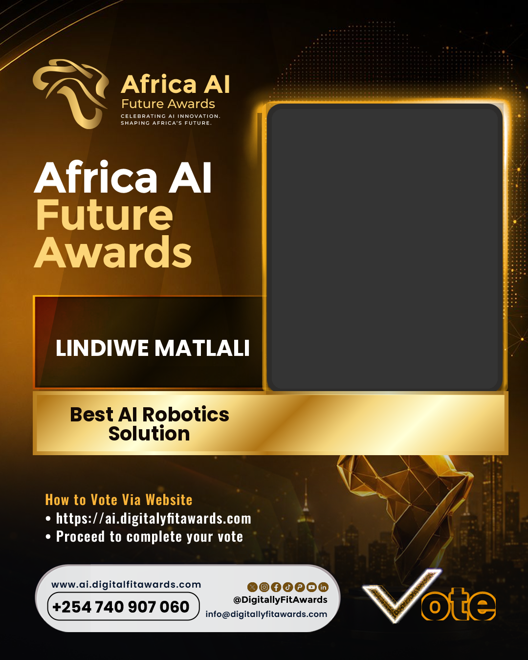 Lindiwe Matlali poster