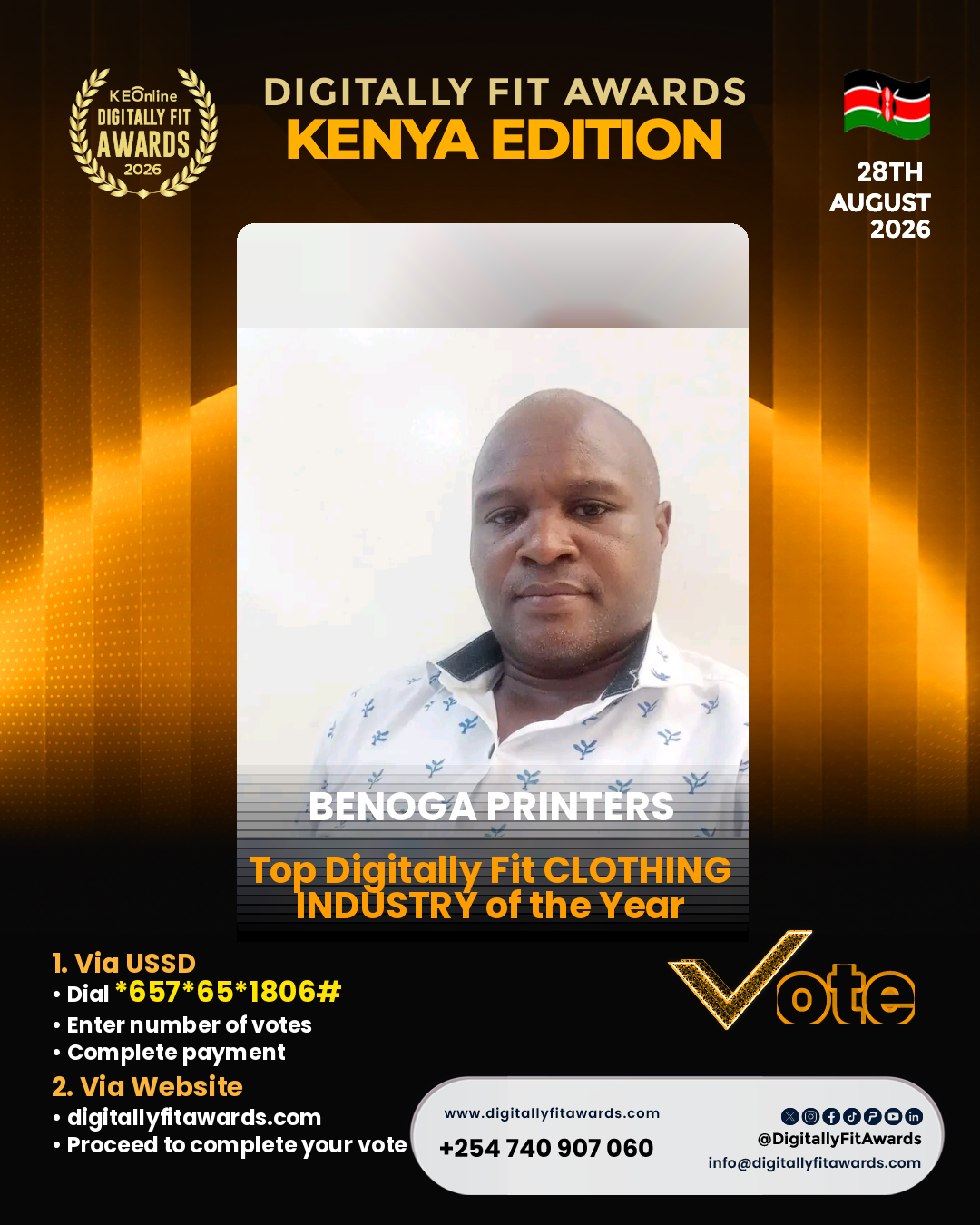 Benoga Printers poster