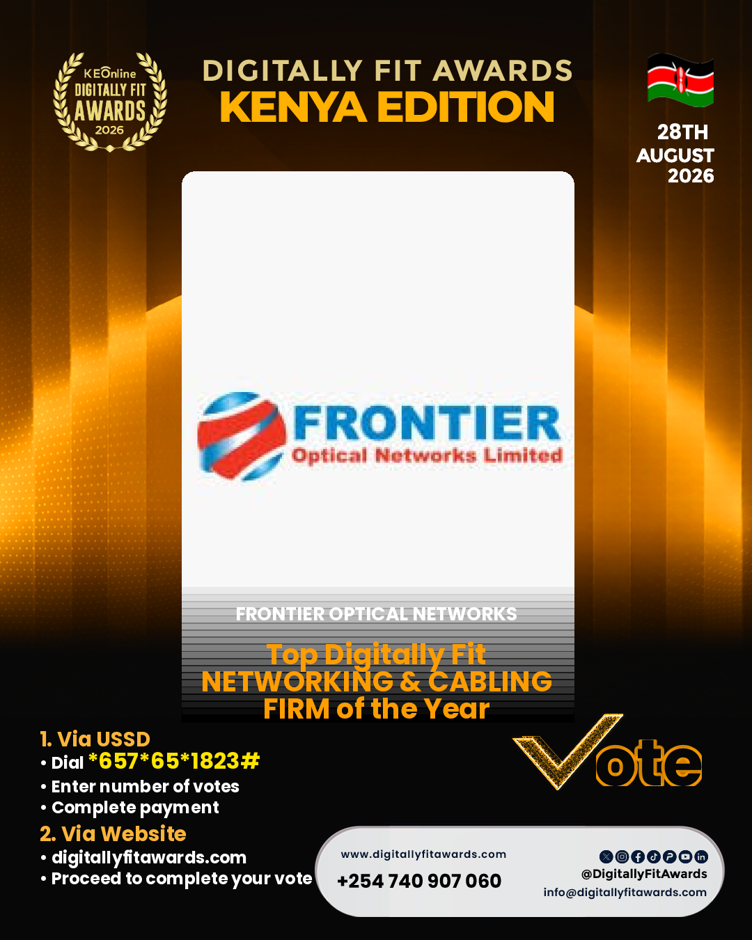 Frontier Optical Networks poster