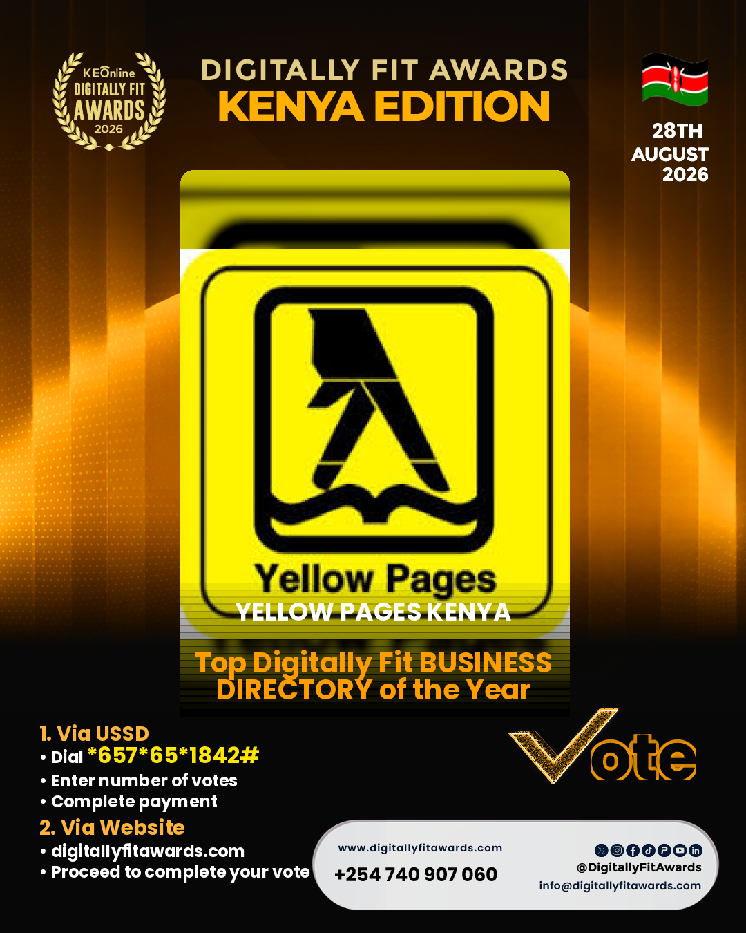 Yellow Pages Kenya poster