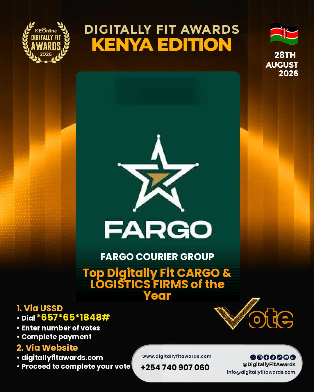 Fargo Courier Group poster