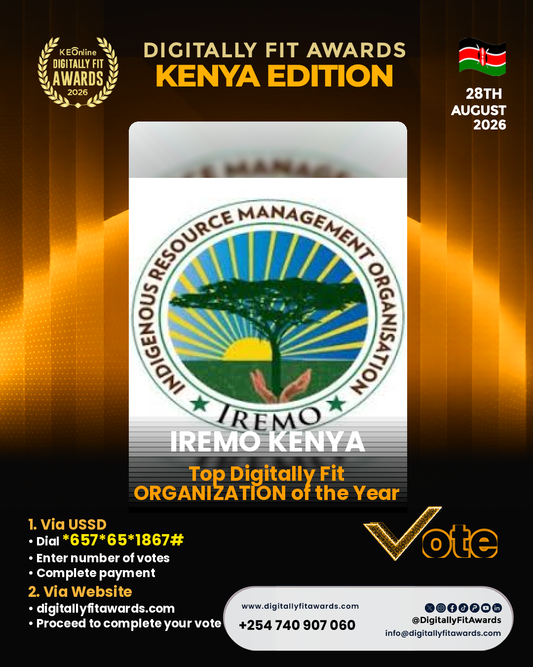 IREMO Kenya poster