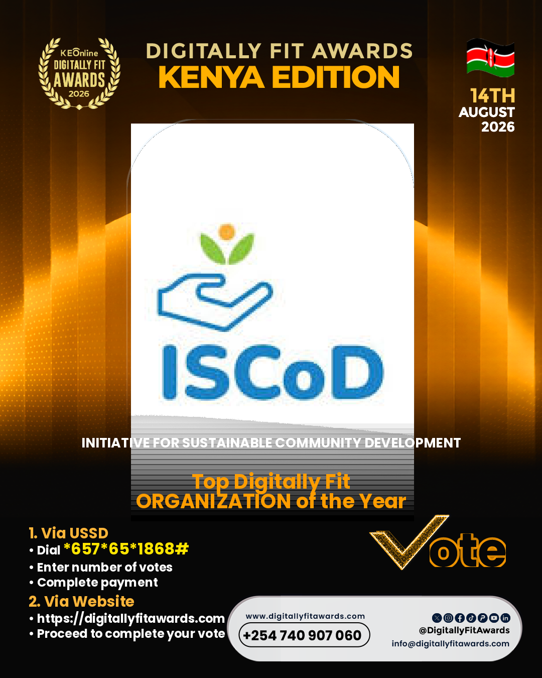 Initiative for Sustainable Community Development poster