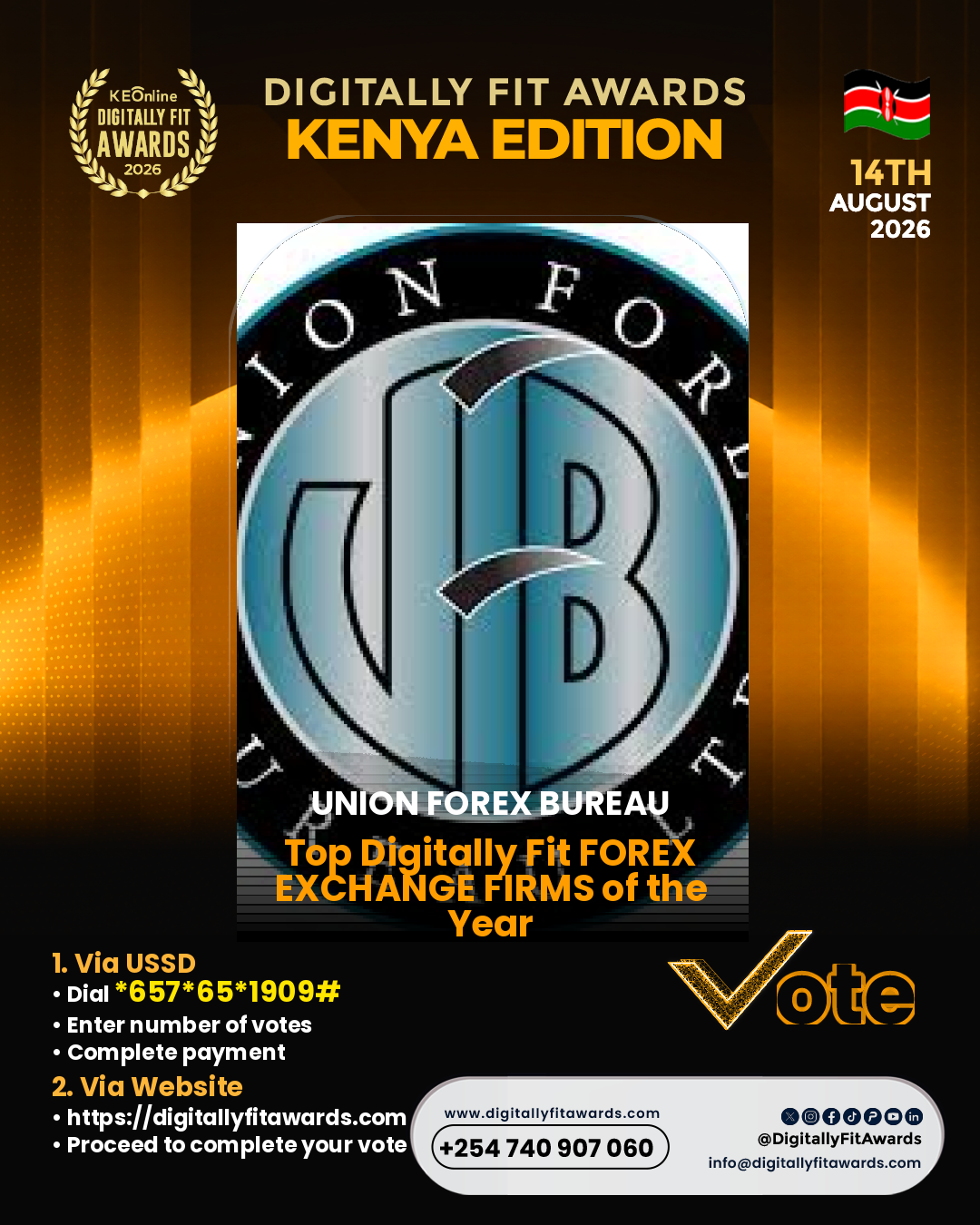 Union Forex Bureau poster