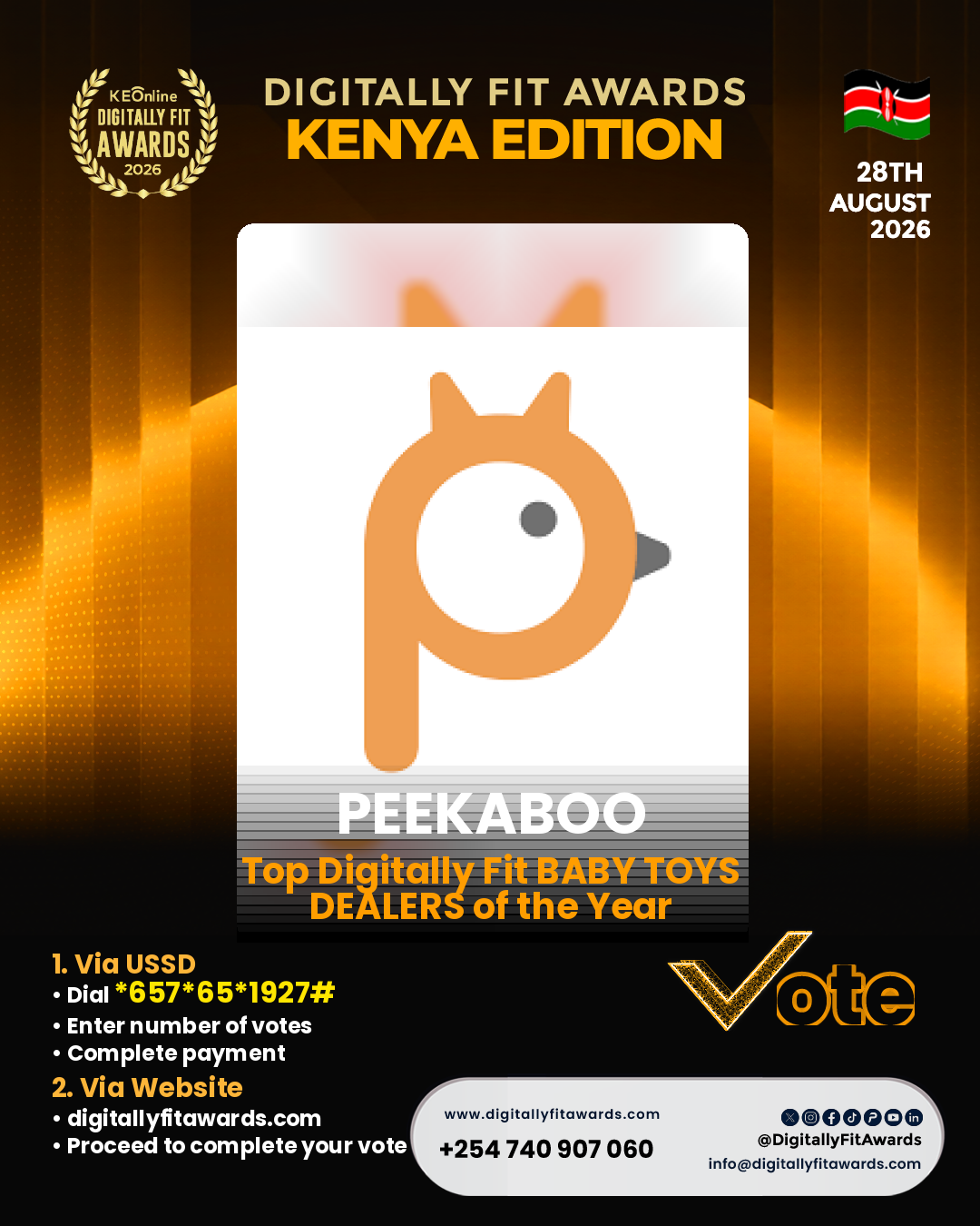 Peekaboo poster