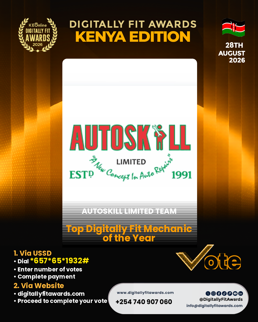 Autoskill Limited Team poster