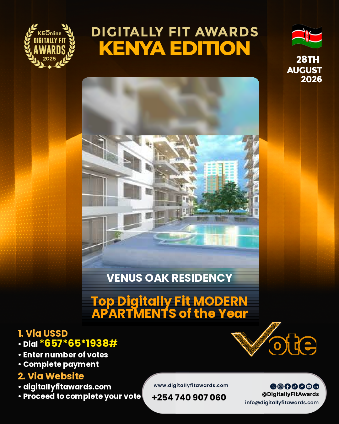 Venus Oak Residency poster