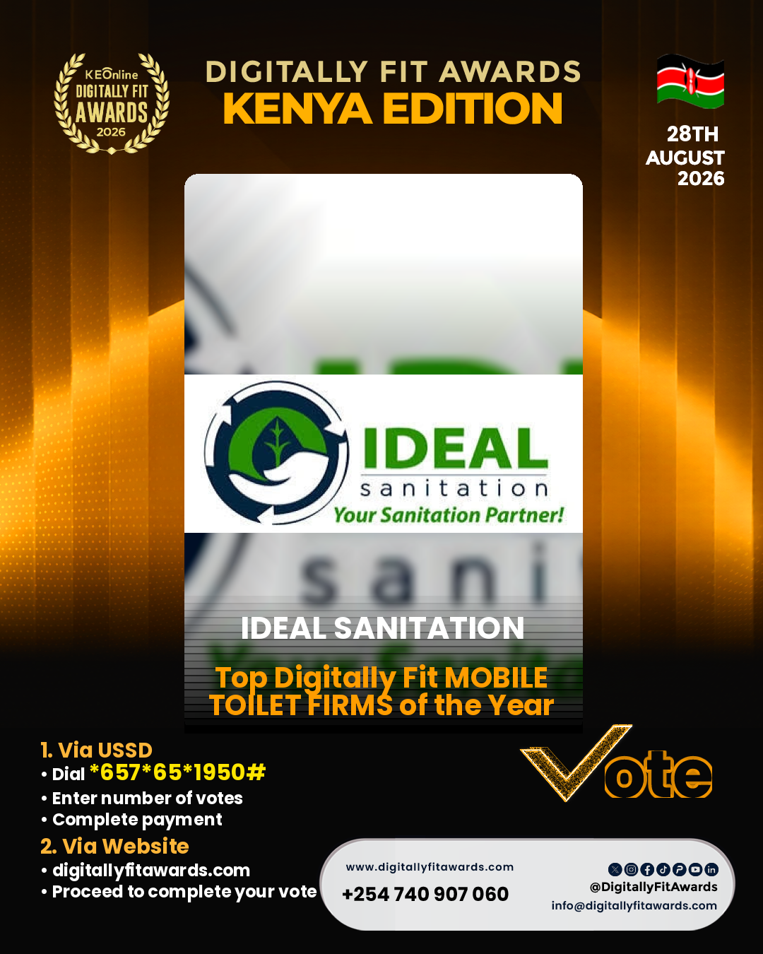 Ideal Sanitation poster