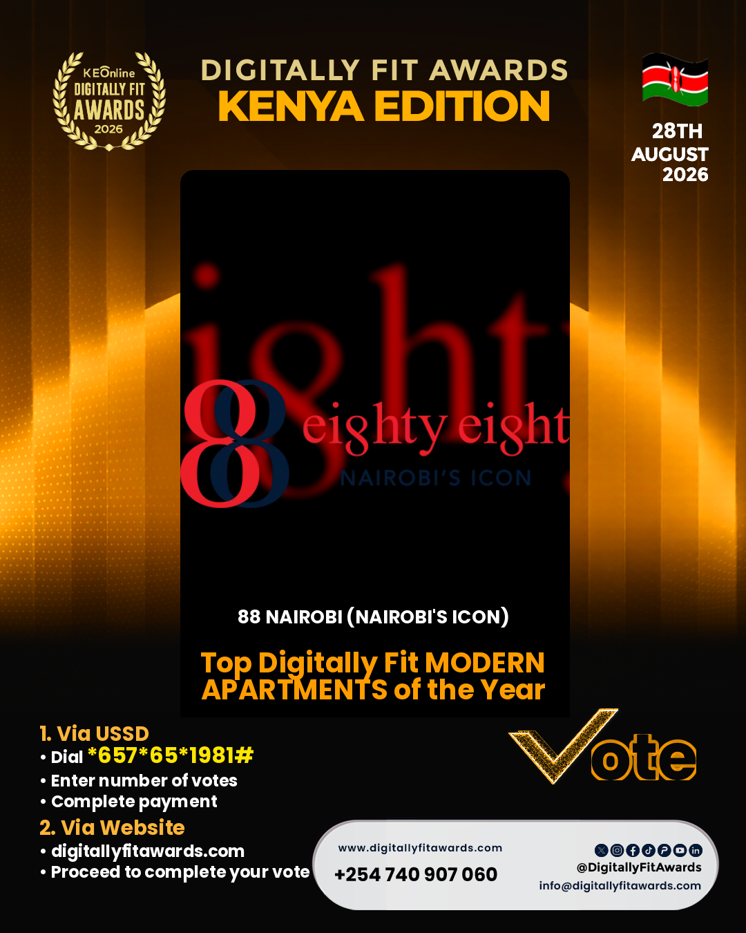 88 Nairobi (Nairobi's Icon) poster