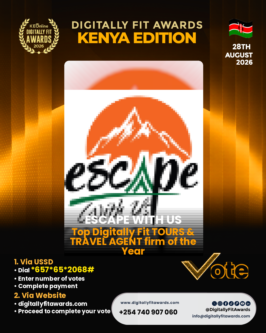 Escape With Us poster