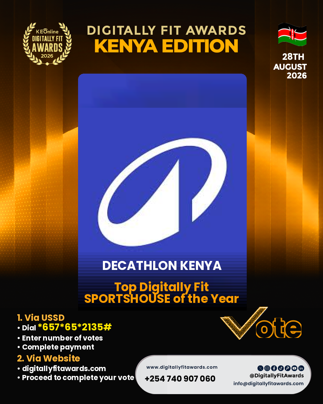 Decathlon Kenya poster
