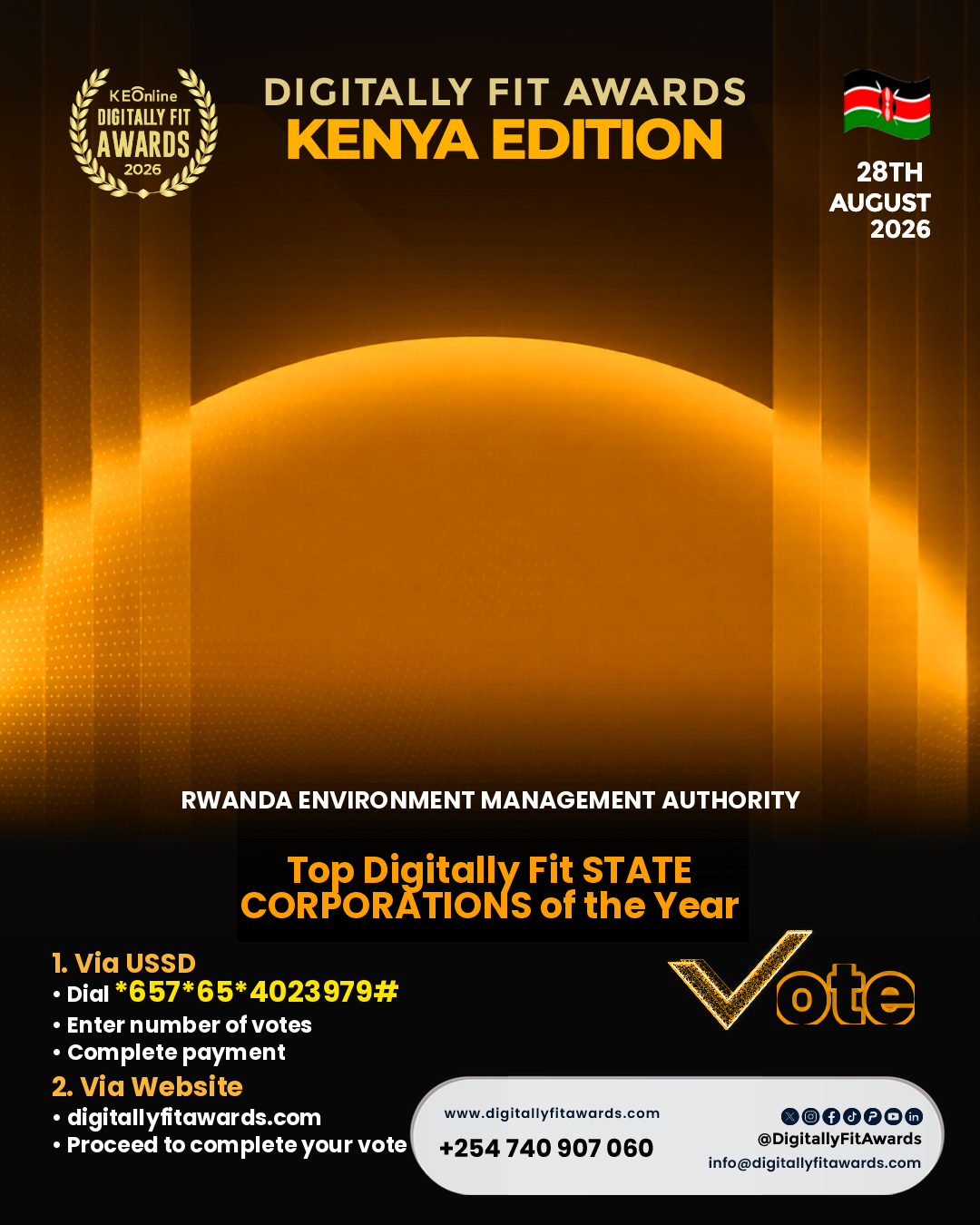 Rwanda Environment Management Authority poster