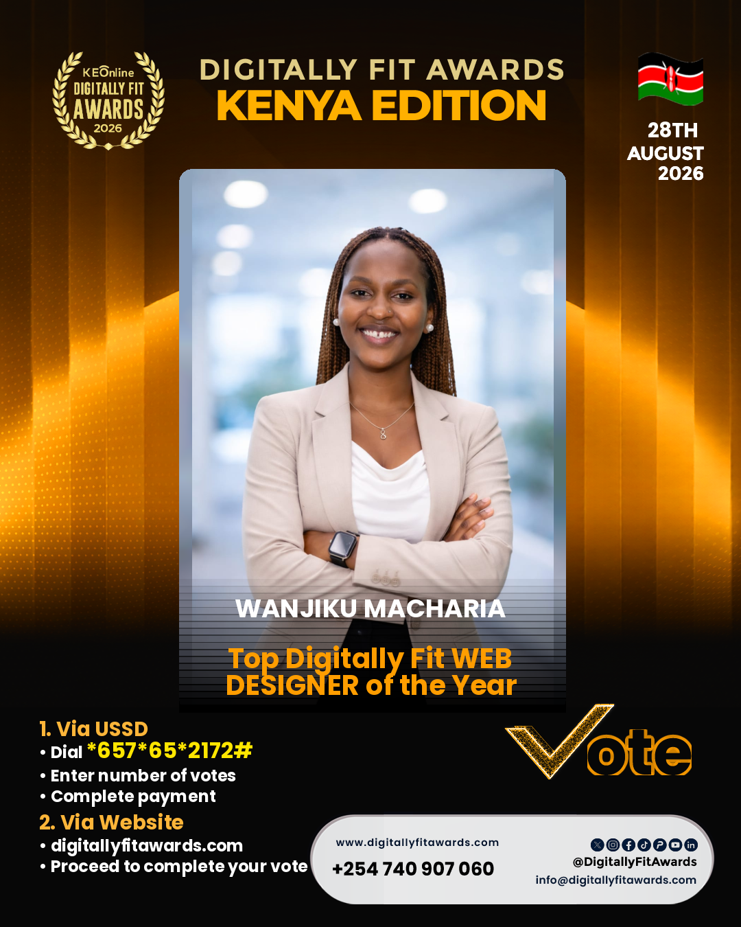 Wanjiku Macharia poster