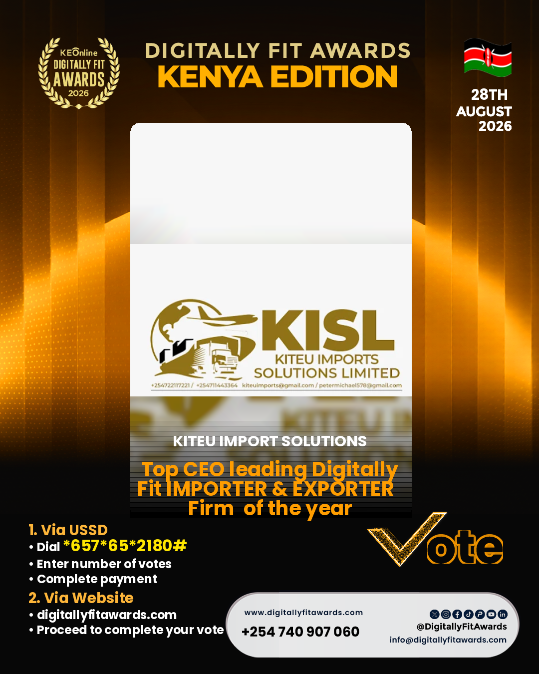 Kiteu Import Solutions poster