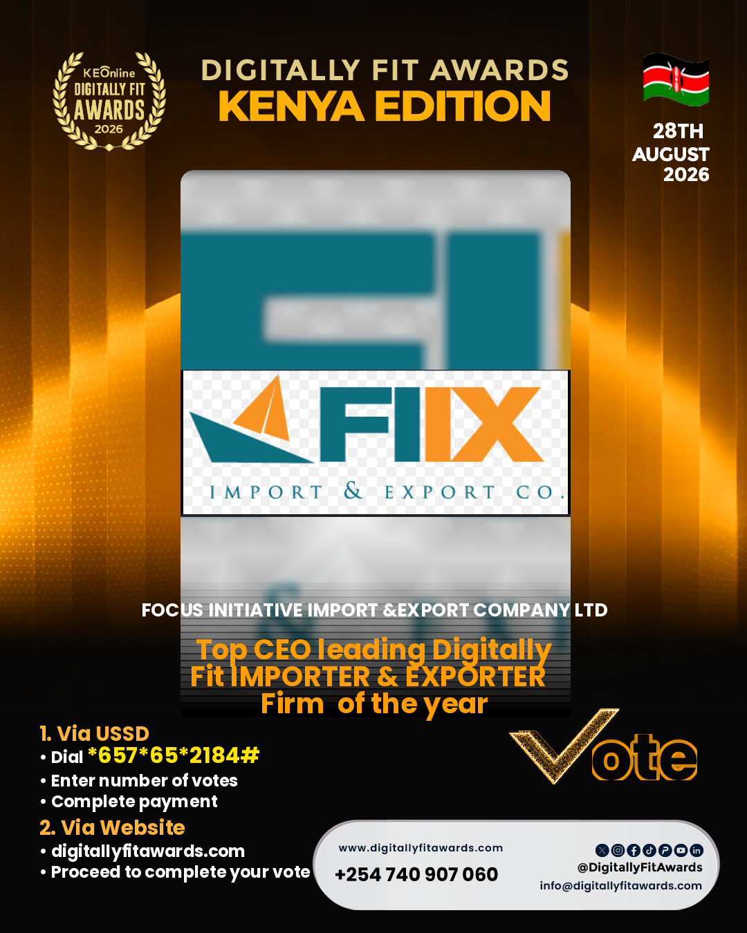 Focus Initiative Import &Export Company Ltd poster