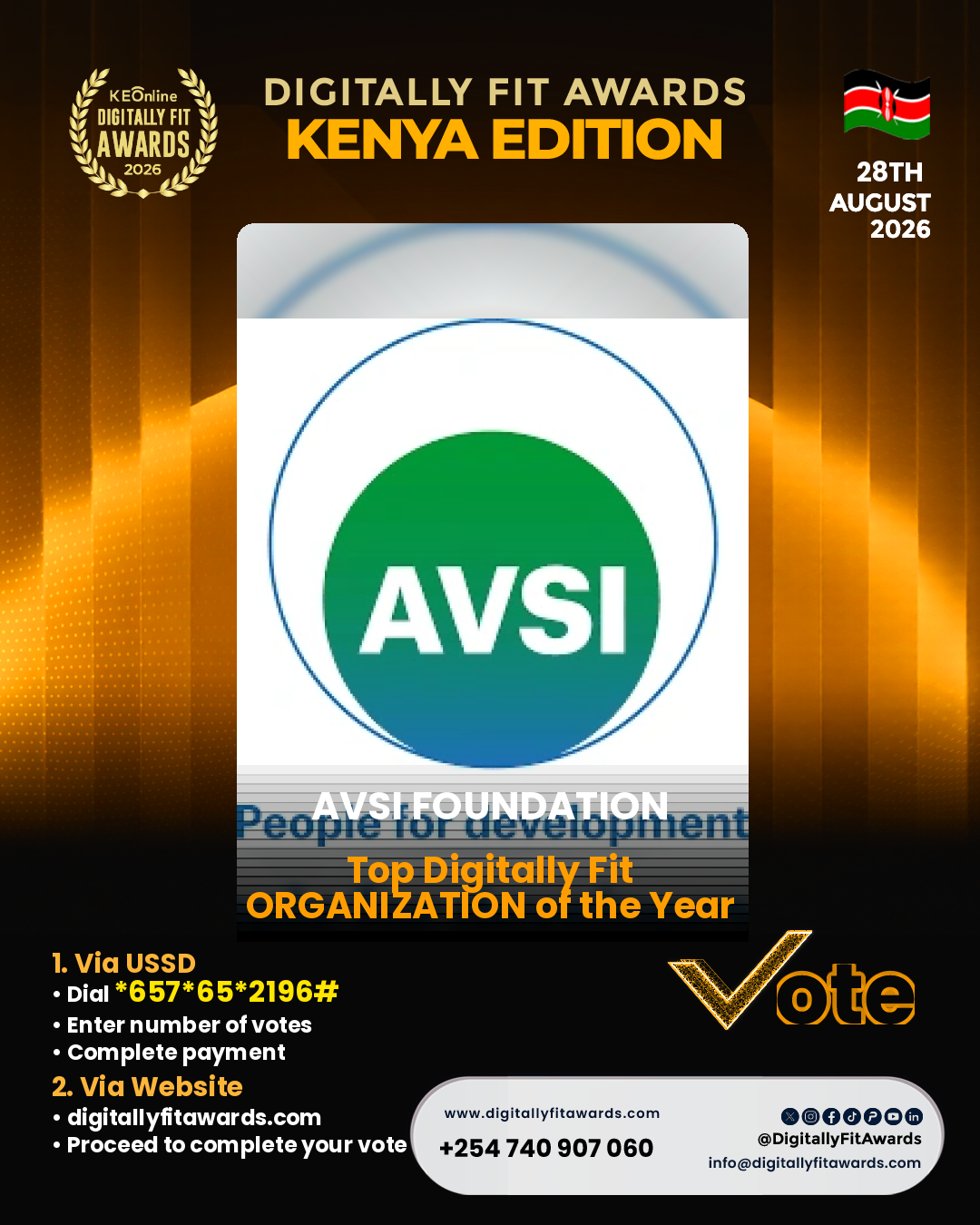 AVSI Foundation poster