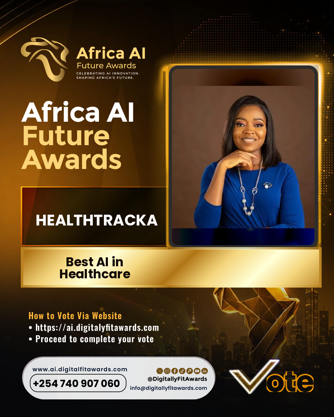 Healthtracka poster