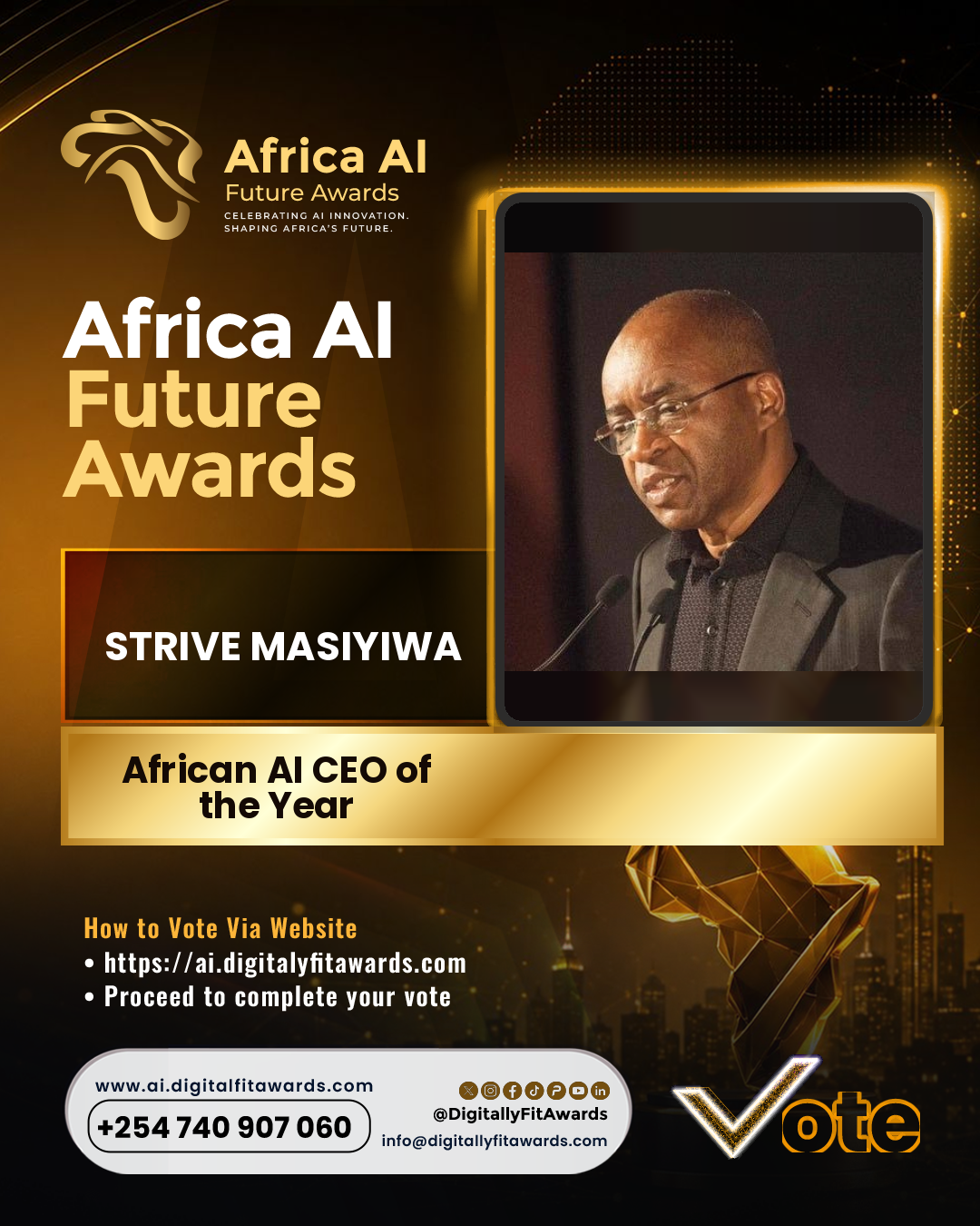 Strive Masiyiwa poster