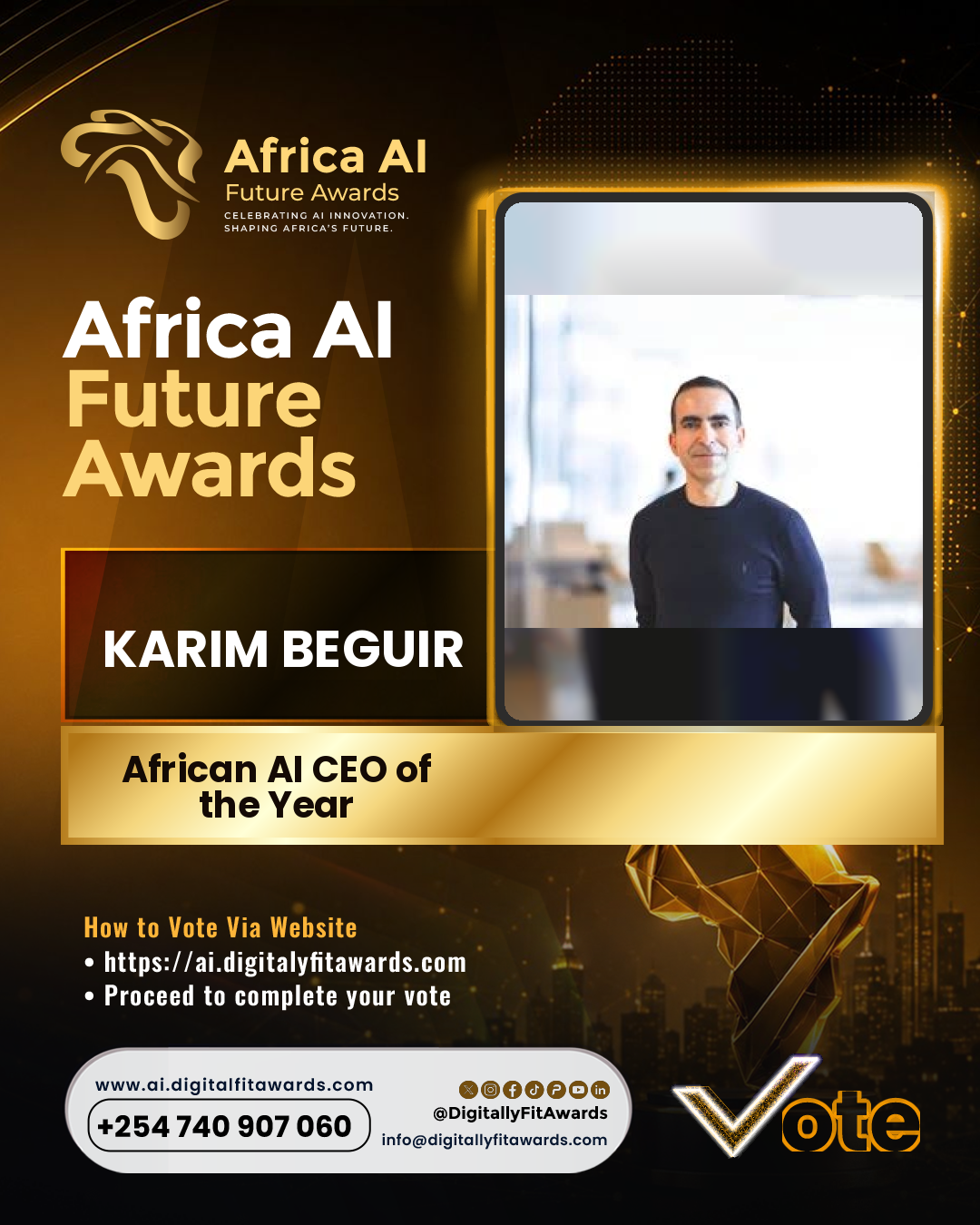 Karim Beguir poster