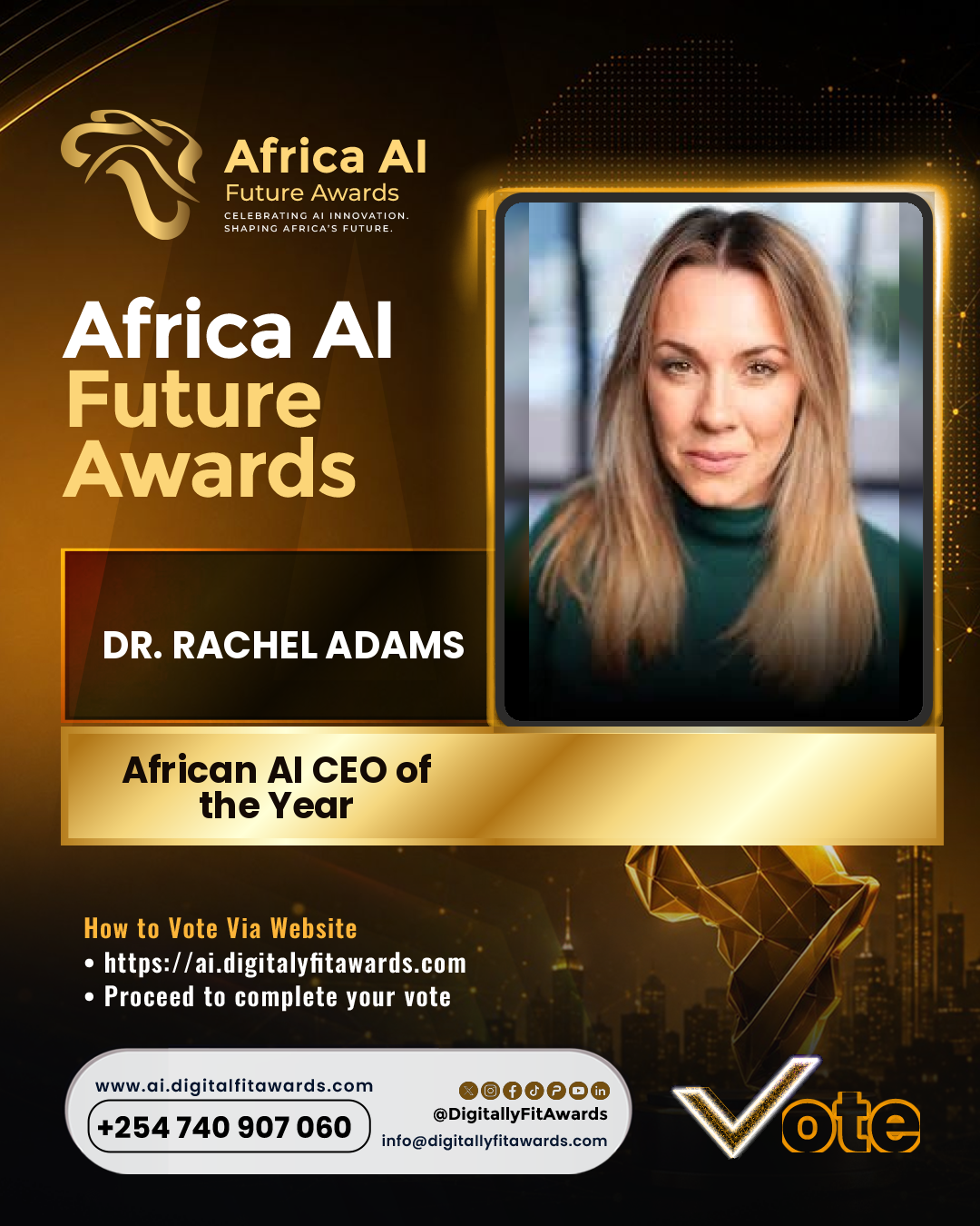 Dr. Rachel Adams poster