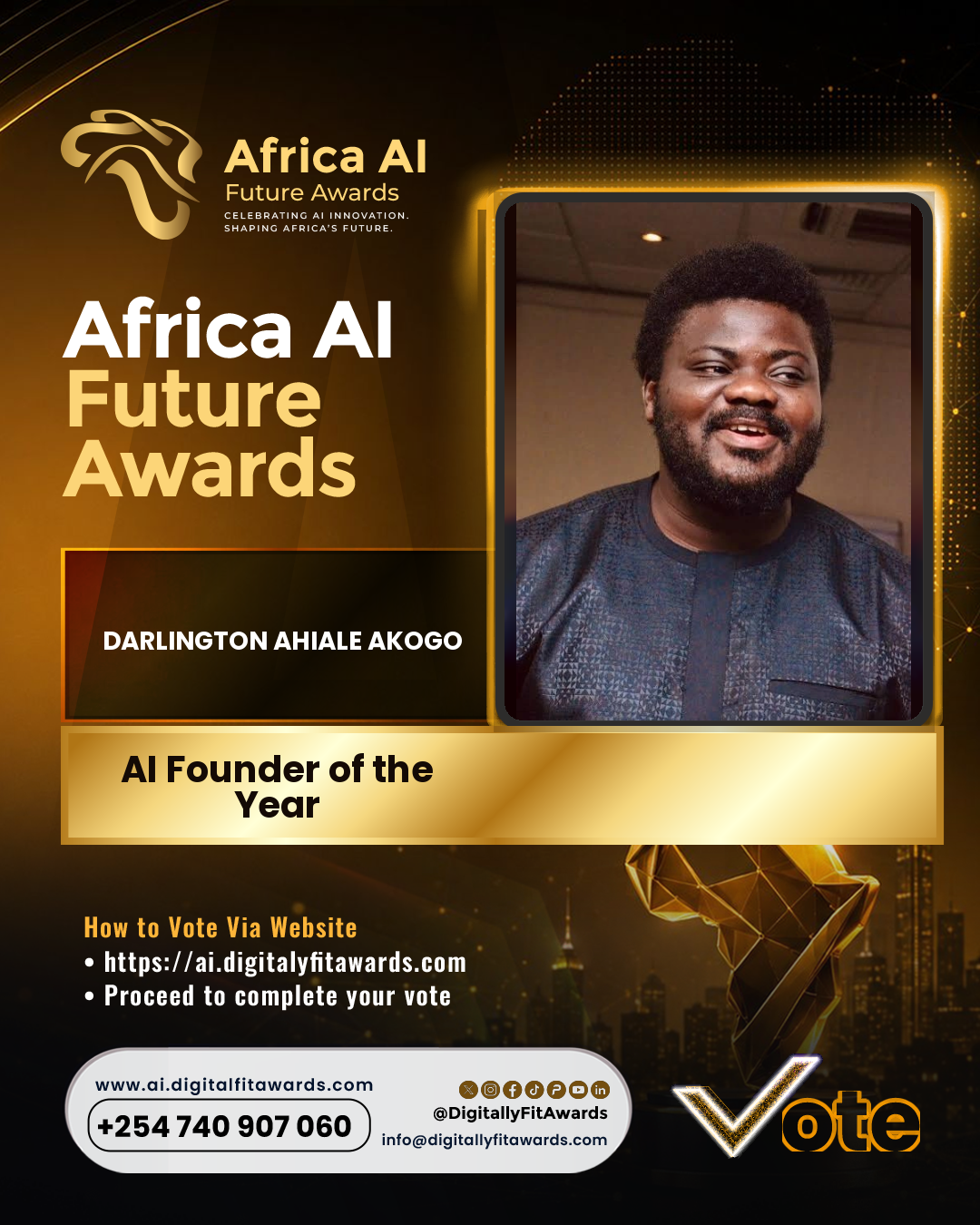 Darlington Ahiale Akogo poster
