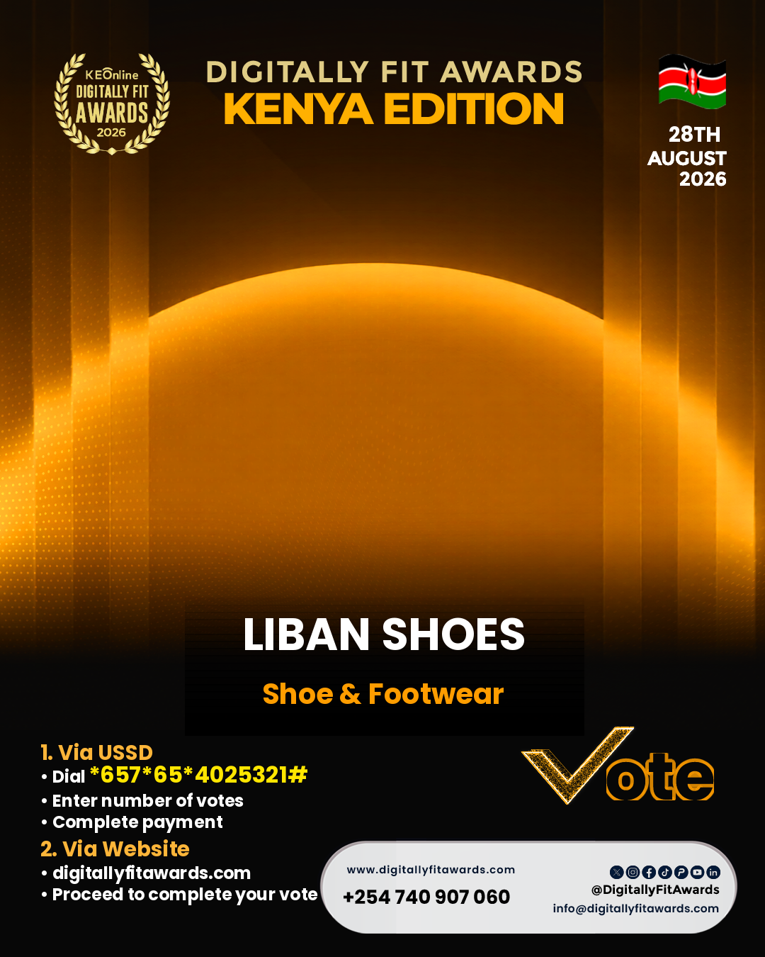 Liban shoes poster