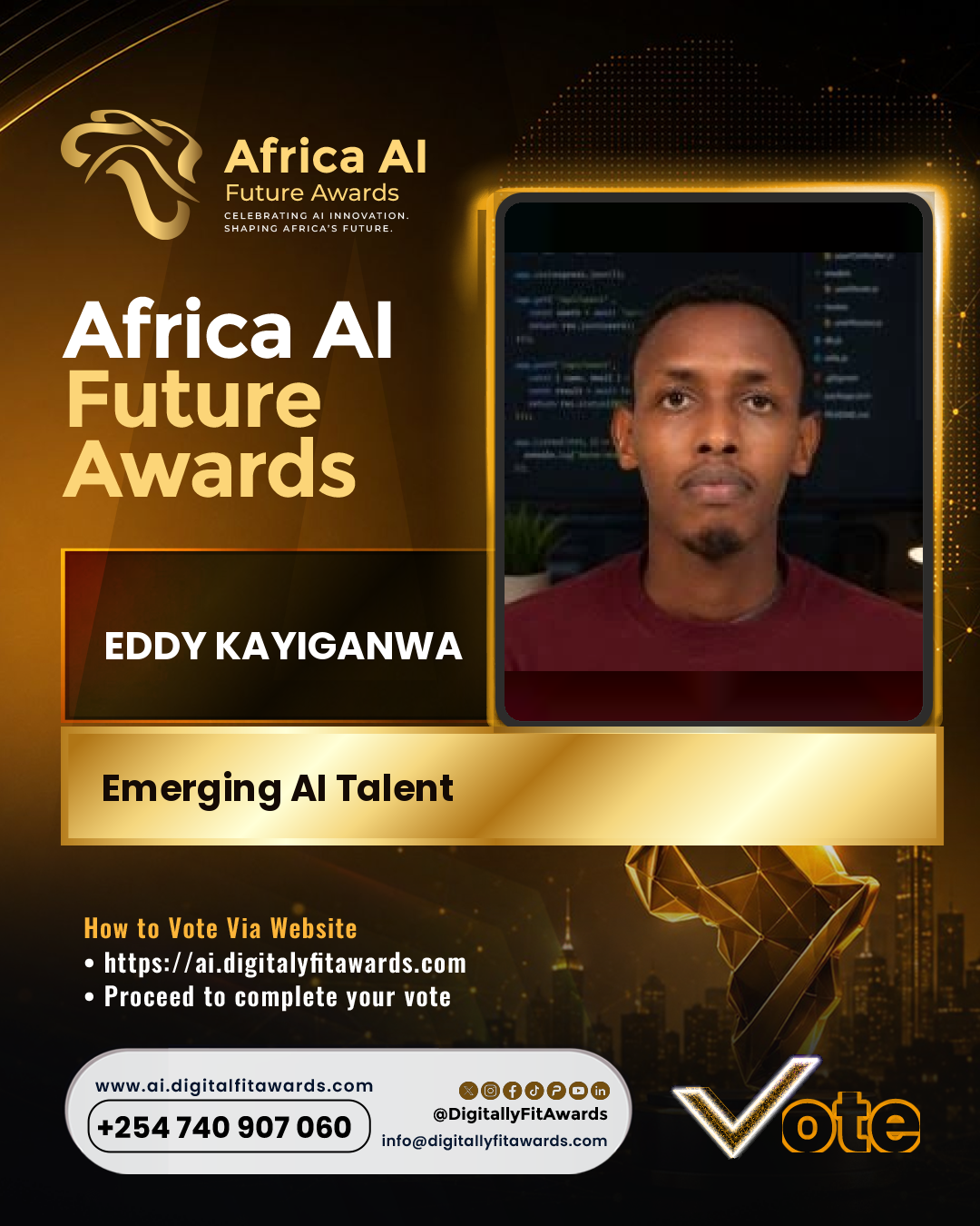 Eddy Kayiganwa poster